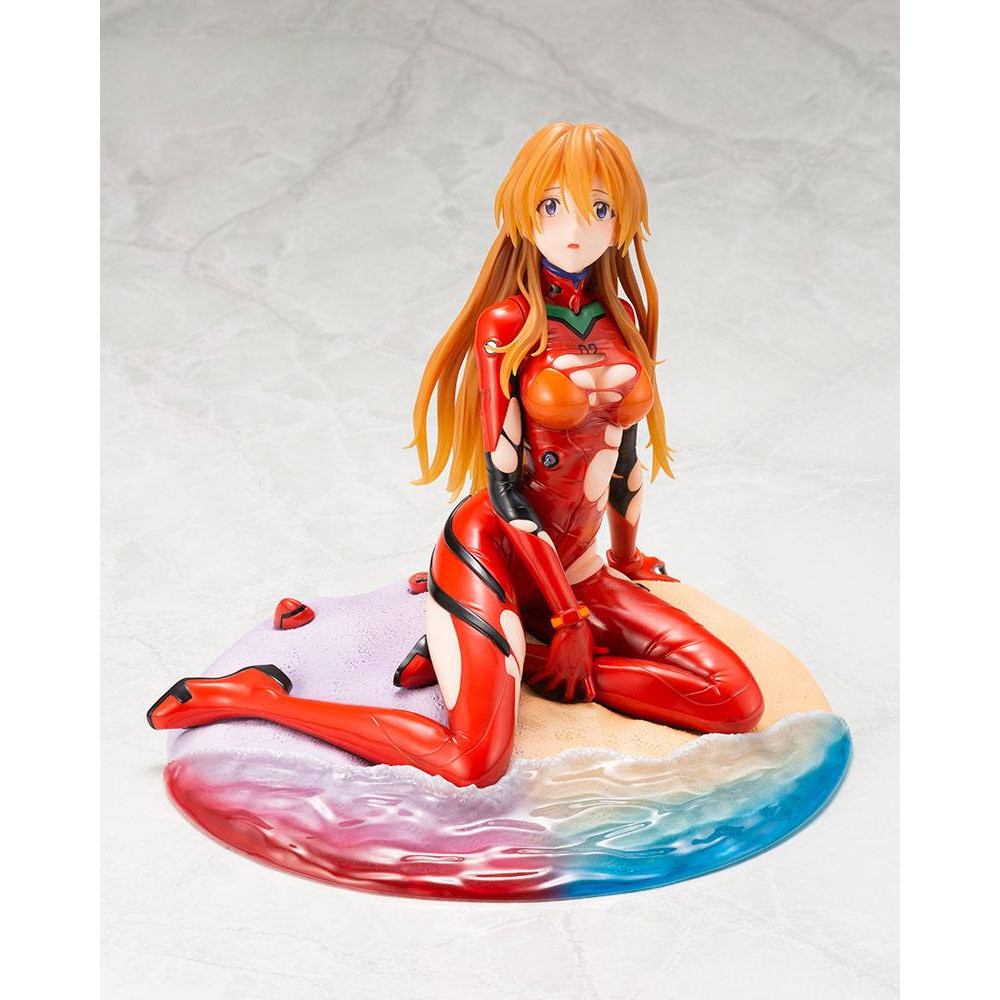 Figura Evangelion: 3.0+1.0 Thrice Upon A Time Pvc 1/6 Asuka Langley (Última Cena) 18 Cm