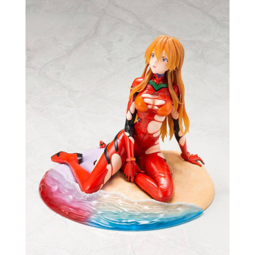 Figura Evangelion: 3.0+1.0 Thrice Upon A Time Pvc 1/6 Asuka Langley (Última Cena) 18 Cm