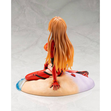 Figura Evangelion: 3.0+1.0 Thrice Upon A Time Pvc 1/6 Asuka Langley (Última Cena) 18 Cm