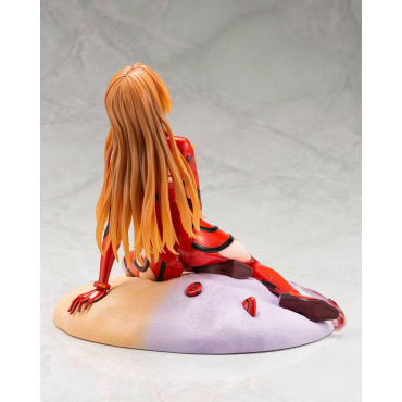 Figura Evangelion: 3.0+1.0 Thrice Upon A Time Pvc 1/6 Asuka Langley (Última Cena) 18 Cm