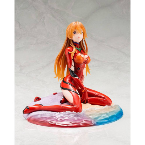 Figura Evangelion: 3.0+1.0 Thrice Upon A Time Pvc 1/6 Asuka Langley (Última Cena) 18 Cm