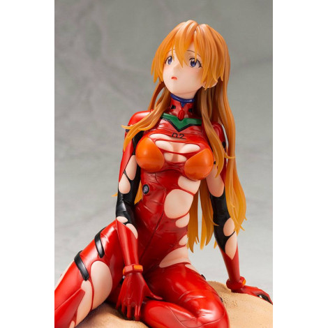 Figura Evangelion: 3.0+1.0 Thrice Upon A Time Pvc 1/6 Asuka Langley (Última Cena) 18 Cm