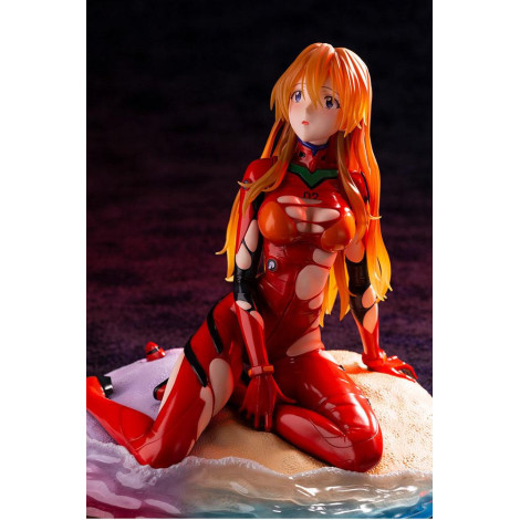 Figura Evangelion: 3.0+1.0 Thrice Upon A Time Pvc 1/6 Asuka Langley (Última Cena) 18 Cm