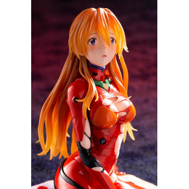 Figura Evangelion: 3.0+1.0 Thrice Upon A Time Pvc 1/6 Asuka Langley (Última Cena) 18 Cm