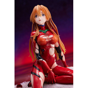 Figura Evangelion: 3.0+1.0 Thrice Upon A Time Pvc 1/6 Asuka Langley (Última Cena) 18 Cm