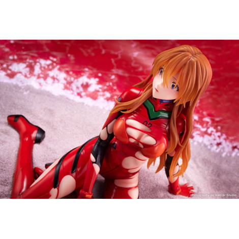 Figura Evangelion: 3.0+1.0 Thrice Upon A Time Pvc 1/6 Asuka Langley (Última Cena) 18 Cm