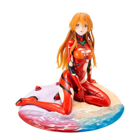 Figura Evangelion: 3.0+1.0 Thrice Upon A Time Pvc 1/6 Asuka Langley (Última Cena) 18 Cm