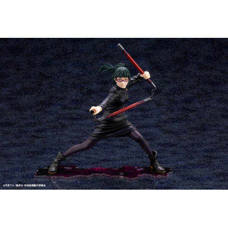 Figura Jujutsu Kaisen Artfxj Pvc 1/8 Maki Zen'In Edição Bónus 21 Cm