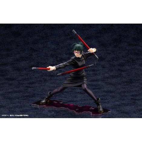 Figura Jujutsu Kaisen Artfxj Pvc 1/8 Maki Zen'In Edição Bónus 21 Cm