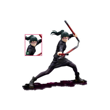 Figura Jujutsu Kaisen Artfxj Pvc 1/8 Maki Zen'In Edição Bónus 21 Cm