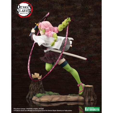 Demon SlayerFigura: Kimetsu No Yaiba Artfxj Pvc 1/8 Mitsuri Kanroji Edição Bónus 25 Cm