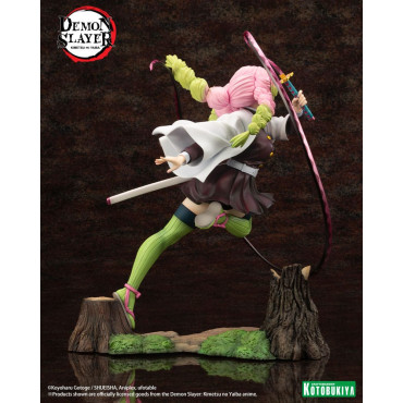 Demon SlayerFigura: Kimetsu No Yaiba Artfxj Pvc 1/8 Mitsuri Kanroji Edição Bónus 25 Cm