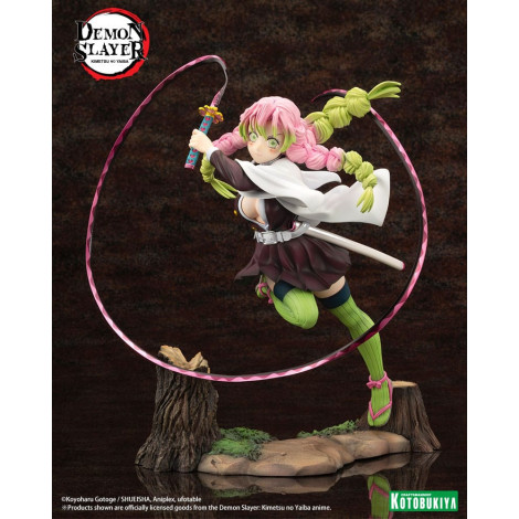 Demon SlayerFigura: Kimetsu No Yaiba Artfxj Pvc 1/8 Mitsuri Kanroji Edição Bónus 25 Cm