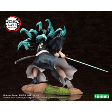 Demon SlayerFigura: Kimetsu No Yaiba Artfxj Pvc 1/8 Muichiro Tokito Edição Bónus 18 Cm