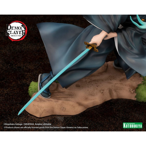 Demon SlayerFigura: Kimetsu No Yaiba Artfxj Pvc 1/8 Muichiro Tokito Edição Bónus 18 Cm