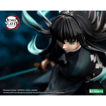 Demon SlayerFigura: Kimetsu No Yaiba Artfxj Pvc 1/8 Muichiro Tokito Edição Bónus 18 Cm