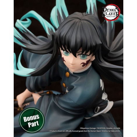 Demon SlayerFigura: Kimetsu No Yaiba Artfxj Pvc 1/8 Muichiro Tokito Edição Bónus 18 Cm