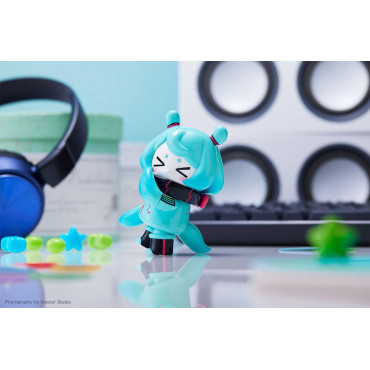 Hinomoto Heavy Industries Figura Robô de Exploração Oceânica Figura Denshitako No. 3 Hatsune Miku Color Ver. 9 Cm