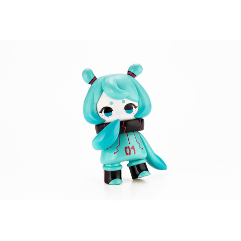 Hinomoto Heavy Industries Figura Robô de Exploração Oceânica Figura Denshitako No. 3 Hatsune Miku Color Ver. 9 Cm