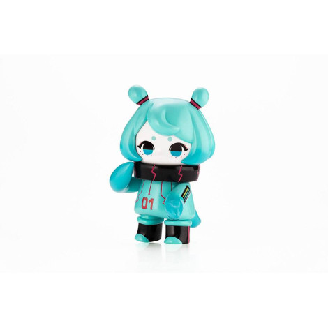 Hinomoto Heavy Industries Figura Robô de Exploração Oceânica Figura Denshitako No. 3 Hatsune Miku Color Ver. 9 Cm