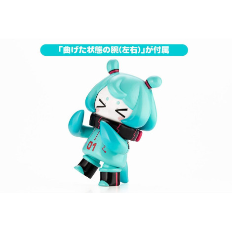 Hinomoto Heavy Industries Figura Robô de Exploração Oceânica Figura Denshitako No. 3 Hatsune Miku Color Ver. 9 Cm