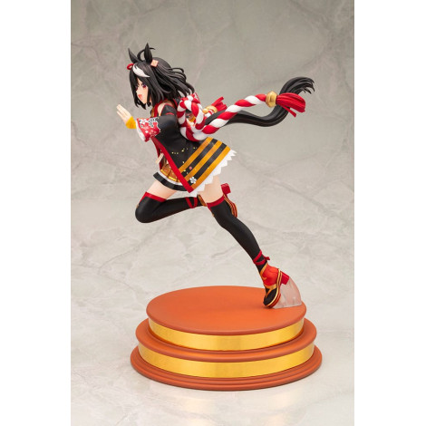 Figura Uma Musume Pretty Derby Pvc 1/7 Ultrapassando o Calor Invasor Kitasan Preto 30 Cm