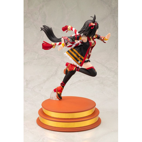 Figura Uma Musume Pretty Derby Pvc 1/7 Ultrapassando o Calor Invasor Kitasan Preto 30 Cm