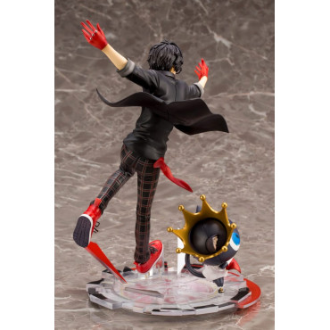 Persona 5 Dancing Star Night Figure Artfxj Pvc 1/8 Hero & Morgana 25 Cm