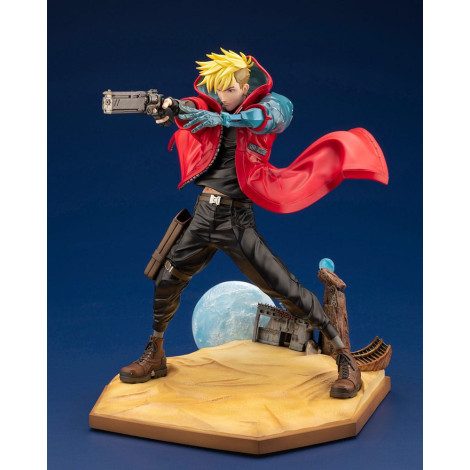 Trigun Stampede Artfx J 1/8 Vash The Stampede Figura 22 Cm