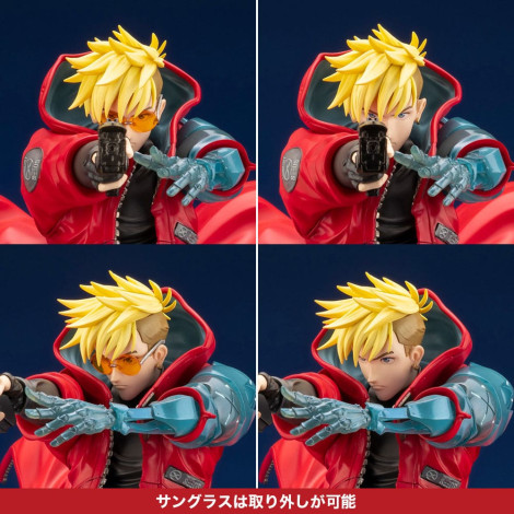 Trigun Stampede Artfx J 1/8 Vash The Stampede Figura 22 Cm