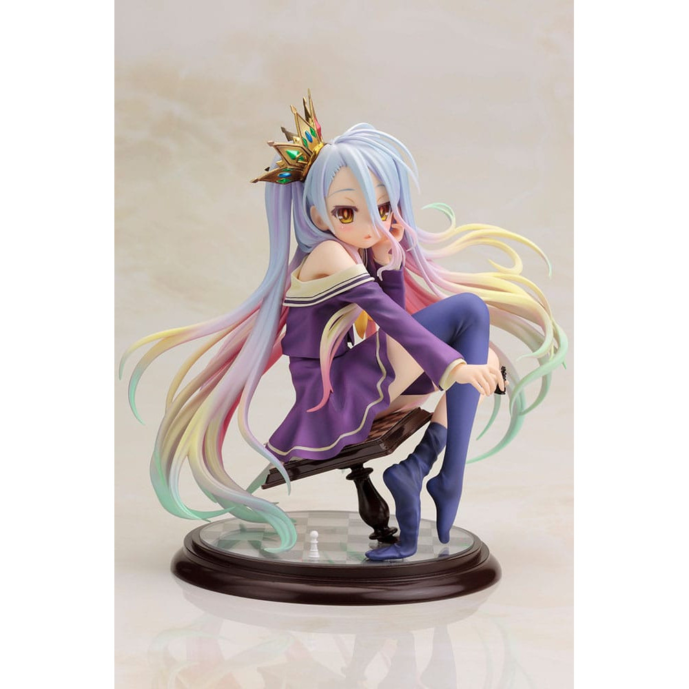 Figura de PVC No Game No Life 1/7 Shiro 16 Cm