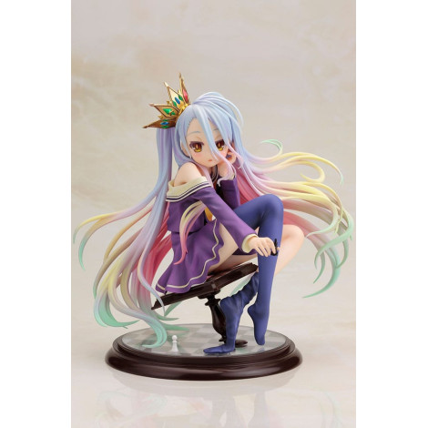 Figura de PVC No Game No Life 1/7 Shiro 16 Cm