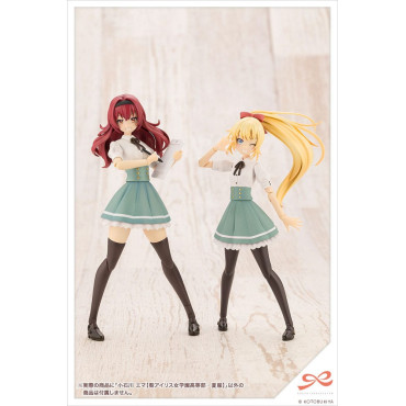 Figura Sousai Shojo Teien Kit de Modelo em Plástico 1/10 Emma Koishikawa High School Summer Clothes 14 Cm