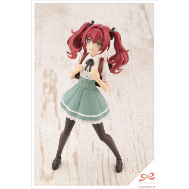 Figura Sousai Shojo Teien Kit de Modelo em Plástico 1/10 Emma Koishikawa High School Summer Clothes 14 Cm