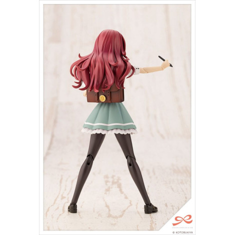 Figura Sousai Shojo Teien Kit de Modelo em Plástico 1/10 Emma Koishikawa High School Summer Clothes 14 Cm