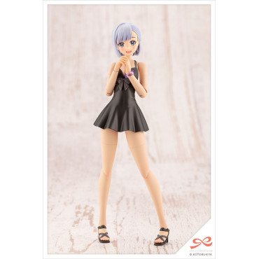 Figura Sousai Shojo Teien Mock-up Kit de Modelo Plástico 1/10 Koyomi Takanashi (Swim Style) Dreaming Style Black Swan 16 Cm