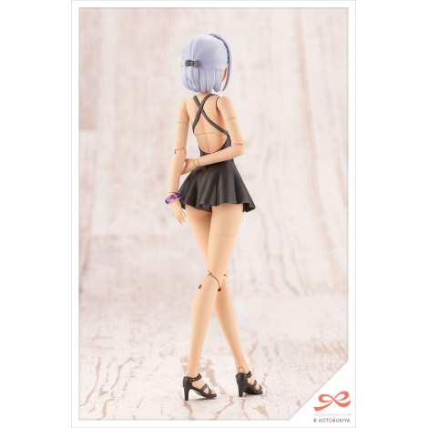 Figura Sousai Shojo Teien Mock-up Kit de Modelo Plástico 1/10 Koyomi Takanashi (Swim Style) Dreaming Style Black Swan 16 Cm