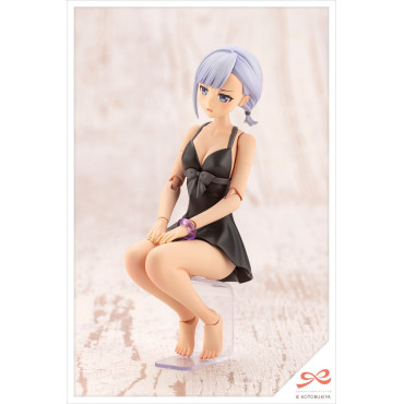 Figura Sousai Shojo Teien Mock-up Kit de Modelo Plástico 1/10 Koyomi Takanashi (Swim Style) Dreaming Style Black Swan 16 Cm