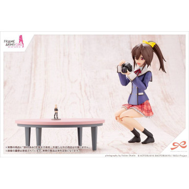 Figura Sousai Shojo Teien Mock-up Kit de Modelo de Plástico 1/10 Ao Gennai Wakaba Roupa de inverno para Raparigas do Liceu 16 Cm