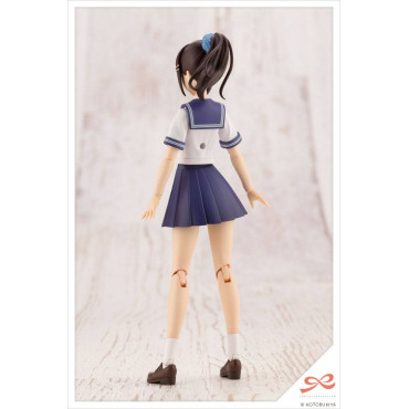 Figura Sousai Shojo Teien Modelo Plástico Kit de Modelo Plástico 1/10 Madoka Yuki Touou High School Roupa de verão 15 Cm