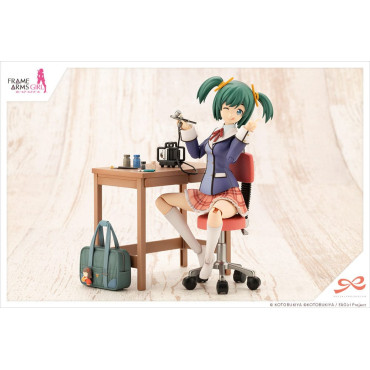 Figura Sousai Shojo Teien Kit de Modelo Plástico 1/10 Bukiko Kotobuki Roupa de inverno Edição do Modelista 15 Cm