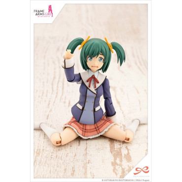 Figura Sousai Shojo Teien Kit de Modelo Plástico 1/10 Bukiko Kotobuki Roupa de inverno Edição do Modelista 15 Cm