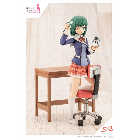 Figura Sousai Shojo Teien Kit de Modelo Plástico 1/10 Bukiko Kotobuki Roupa de inverno Edição do Modelista 15 Cm