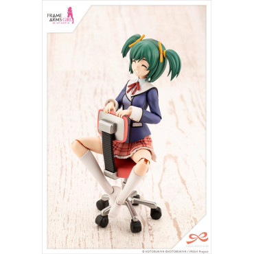 Figura Sousai Shojo Teien Kit de Modelo Plástico 1/10 Bukiko Kotobuki Roupa de inverno Edição do Modelista 15 Cm