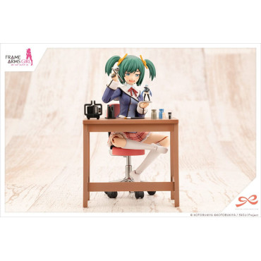 Figura Sousai Shojo Teien Kit de Modelo Plástico 1/10 Bukiko Kotobuki Roupa de inverno Edição do Modelista 15 Cm