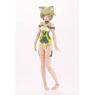 Figura Armação Braços Menina Modelo Plástico Kit Innocentia (Racer) & Noseru (Racing Specs Ver.) 15 Cm