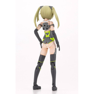 Figura Armação Braços Menina Modelo Plástico Kit Innocentia (Racer) & Noseru (Racing Specs Ver.) 15 Cm