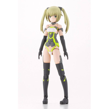 Figura Armação Braços Menina Modelo Plástico Kit Innocentia (Racer) & Noseru (Racing Specs Ver.) 15 Cm