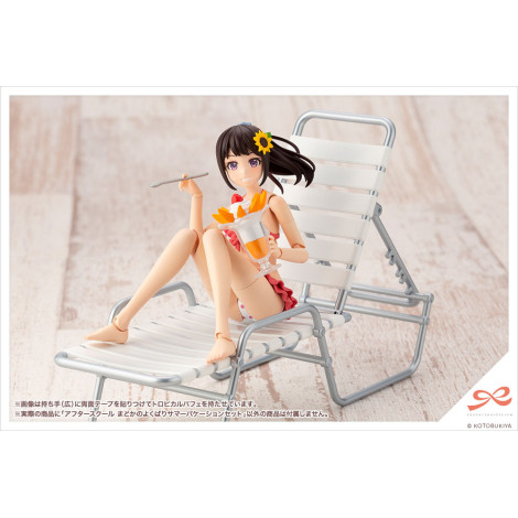 Figura Sousai Shojo Teien Accessories 1/10 Conjunto das merecidas férias de verão da Madoka depois da escola