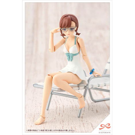 Figura Sousai Shojo Teien Kit de Modelo Plástico 1/10 Koyomi Takanashi (Swim Style) 16 Cm